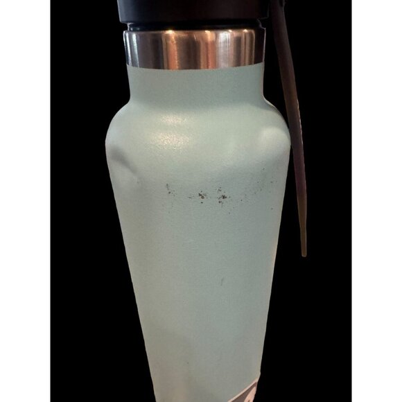 Hydro Flask 24oz Standard Mouth . Teal. 2 Stickers Can Be Removed. Needs Handle. - Picture 4 of 14